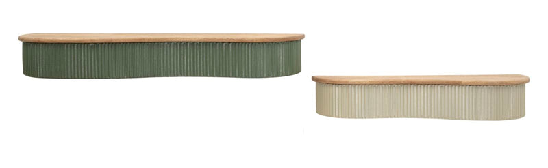 Decorațiune Perete Mauro Ferretti Frankfurt, Verde/Alb/Maro