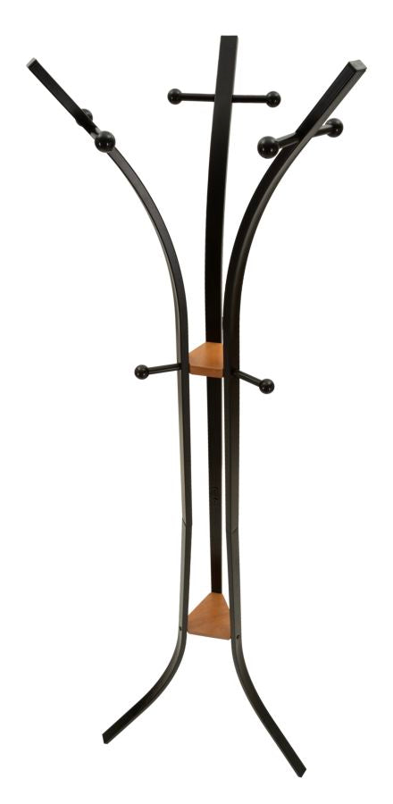 Cuier Mauro Ferretti Clothes X, Negru/Maro, Ø52 cm