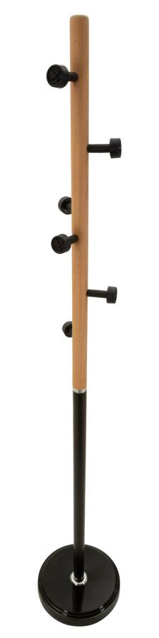 Cuier Mauro Ferretti Clothes Rock, Negru/Maro, Ø30 cm