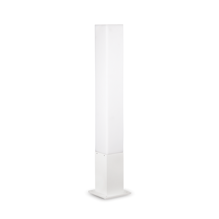 Lampadar EDO OUTDOOR Ideal Lux, GX53 max 1 x 15W, Square, Alb