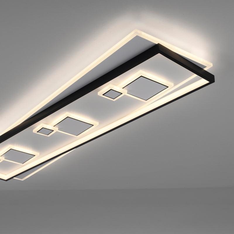 Plafoniera Paul Neuhaus MAILAK 8xLED Negru