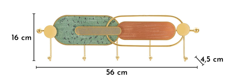 Cuier Mauro Ferretti Apollo, 56x16 cm