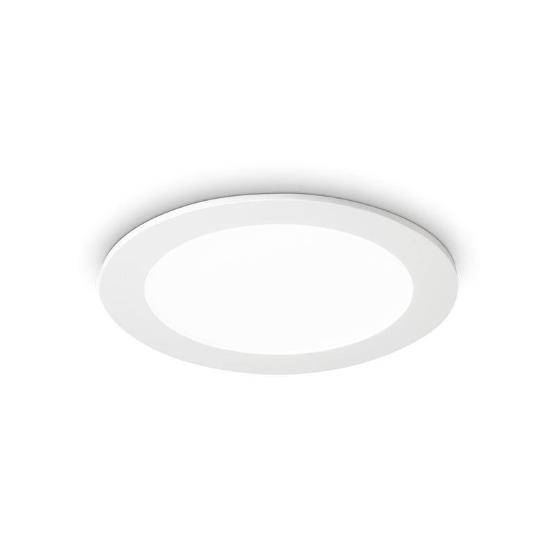 Spot Încastrat Ideal Lux Groove, Alb, LED, Ø22.7 cm