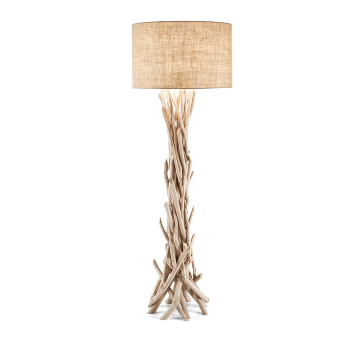 Lampadar DRIFTWOOD Ideal Lux, E27 max 1 x 60W, D 550 x H 1575 mm,  Lemn