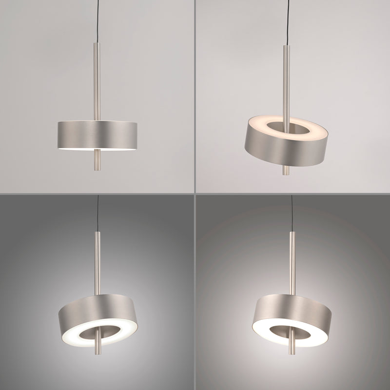 Lustra Paul Neuhaus Q-ROTATE LED Aluminiu