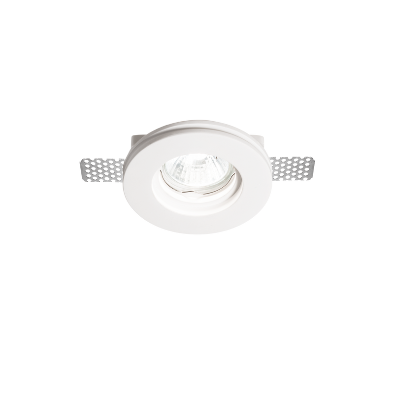 Spot Încastrat Ideal Lux Samba, Alb, 1xGU10, Ø10 cm
