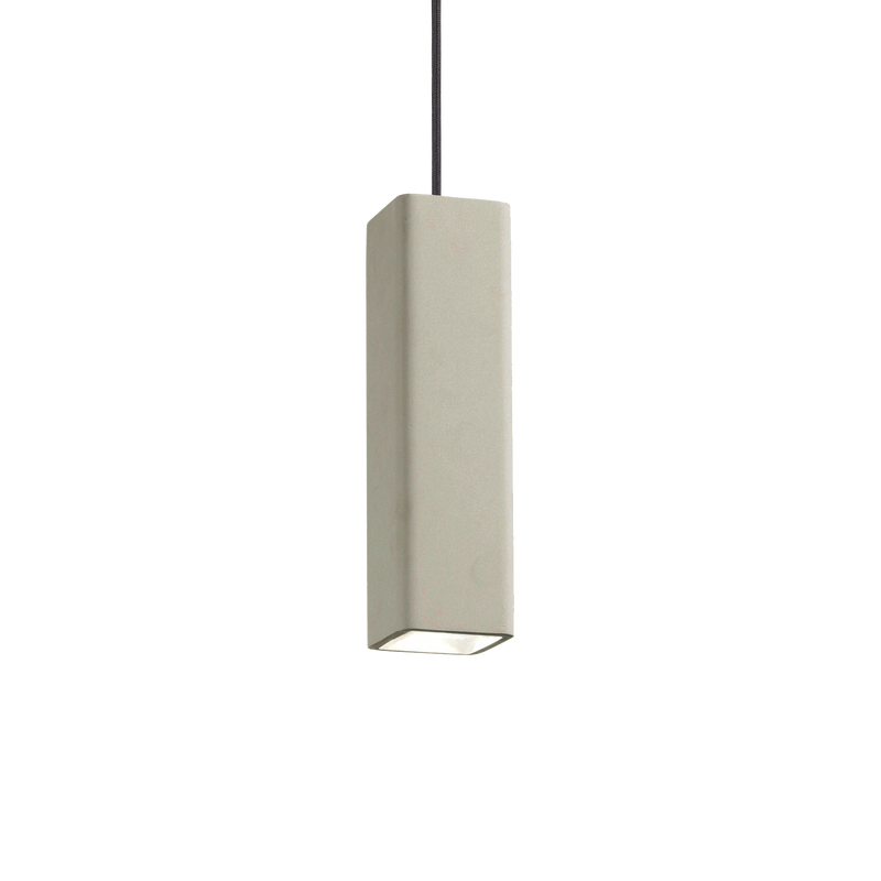 Lustra OAK Ideal Lux, GU10 max 1 x 35W, Ciment, Square