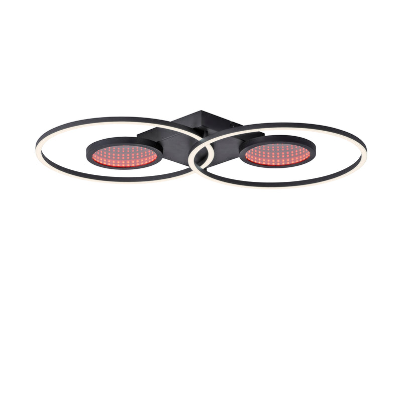 Plafoniera Paul Neuhaus TUNEL 4xLED Negru