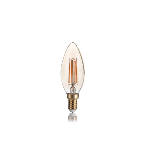 Bec Ideal Lux Lampadine E14, Chihlimbar, 0xE14, Ø3.5 cm, H10 cm