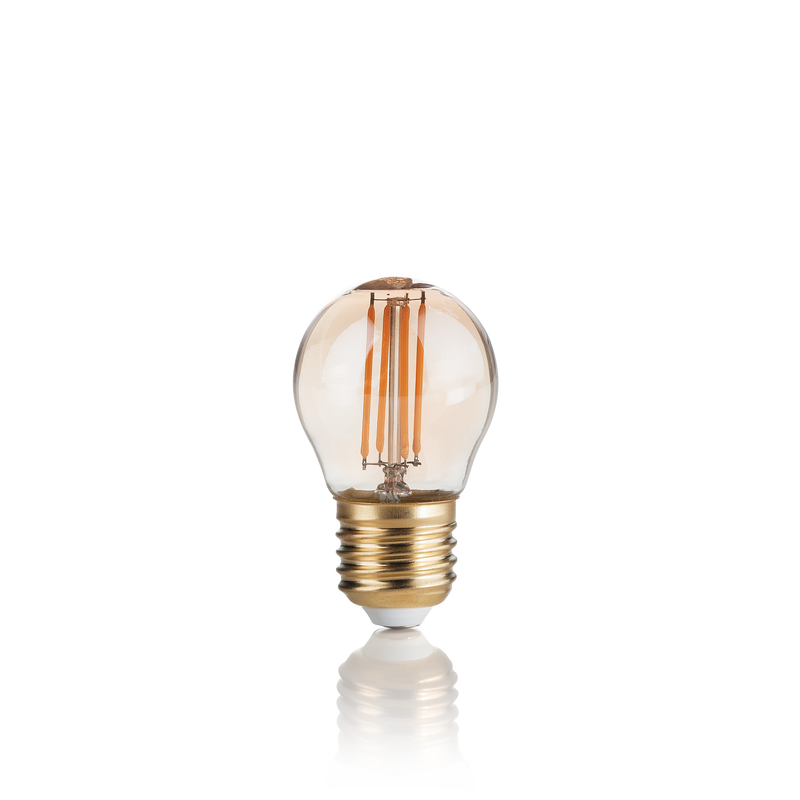 Bec Ideal Lux Lampadine E27, Chihlimbar, 0xE27, Ø4.5 cm, H7.5 cm