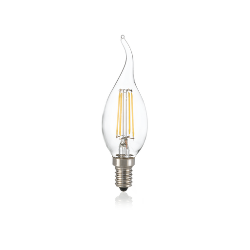 Bec Ideal Lux Lampadine E14, Transparent, 0xE14, Ø3.5 cm, H11.5 cm