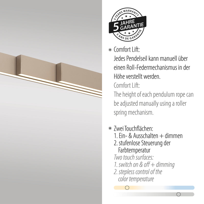 Lustra Paul Neuhaus ADRIANA COMFORT LIFT LED Alama