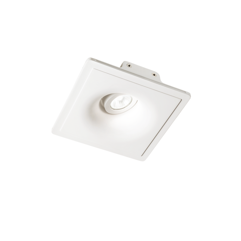 Spot Încastrat Ideal Lux Zephyr, Alb, 1xGU10, Ø20.4 cm