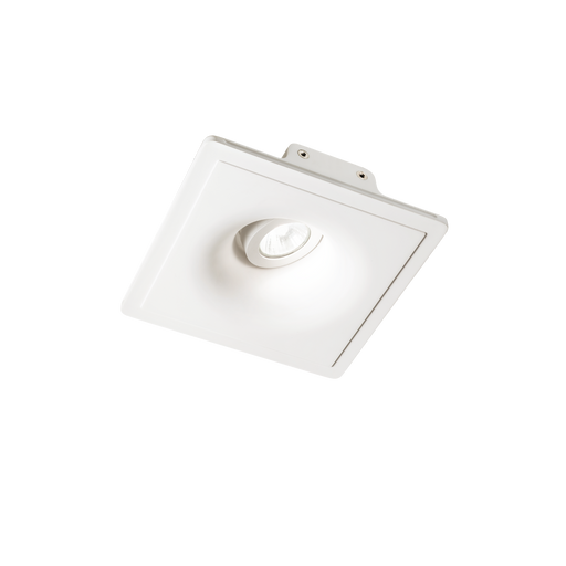 Spot Încastrat Ideal Lux Zephyr, Alb, 1xGU10, Ø20.4 cm