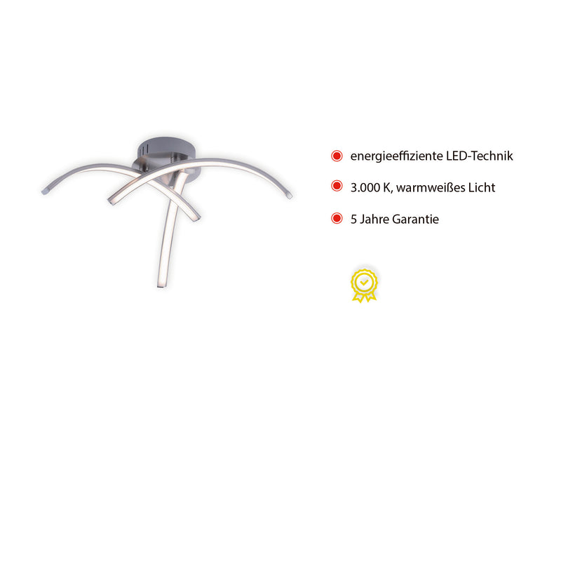 Plafoniera Paul Neuhaus VALERIE 3xLED Otel
