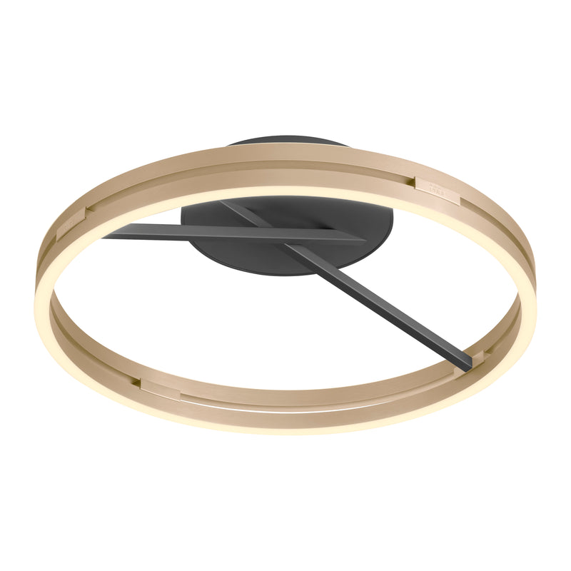 Plafoniera Paul Neuhaus PURE LOOP 2xLED Negru