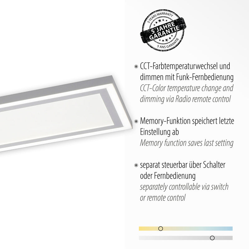 Plafoniera Paul Neuhaus EDGING LED Alb