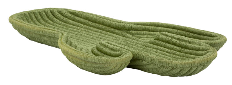 Tavă Decorativă Mauro Ferretti Cactus Tray, Verde, 34x20 cm