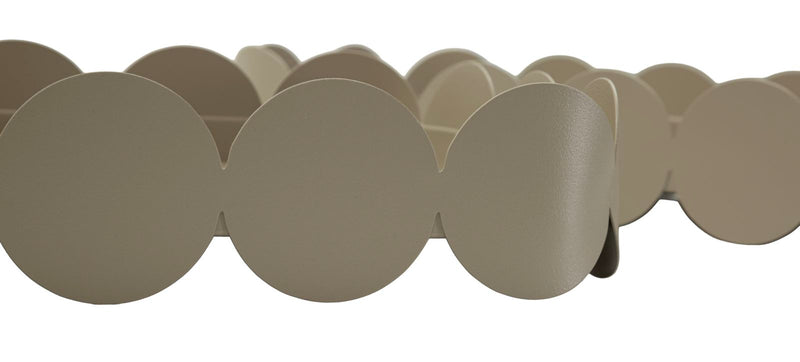 Tavă Decorativă Mauro Ferretti Saturn Tray Rect., Gri Porumbel