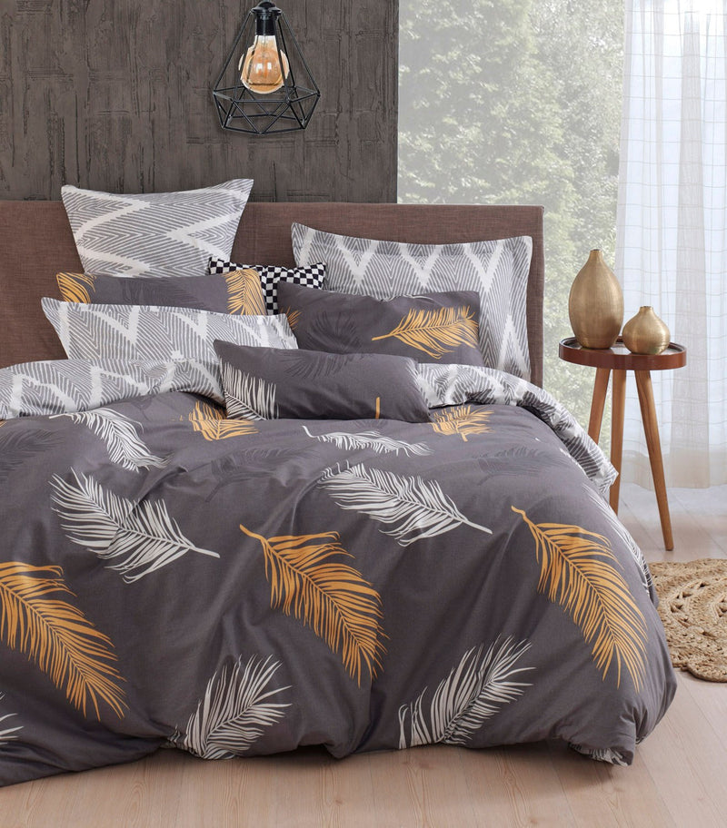 Lenjerie de Pat Asi Home Olivia - Gold, Grey, Auriu