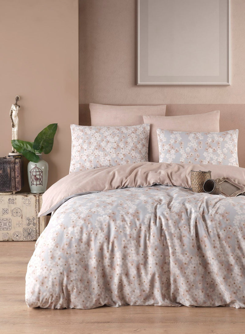 Lenjerie de Pat Asi Home Piti Yaprak - Rose, Dusty Rose
