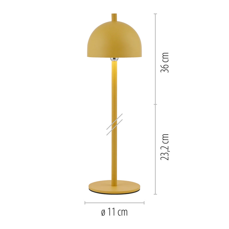 Veioza Paul Neuhaus BELLIS LED Galben