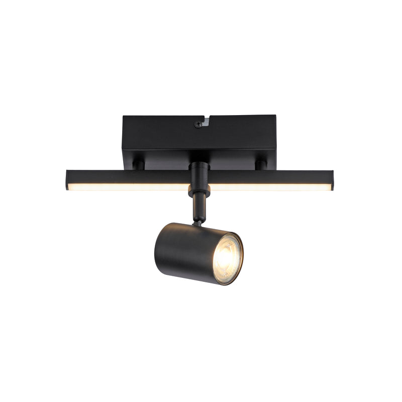 Plafoniera Paul Neuhaus BARIK 2xGU10 Negru