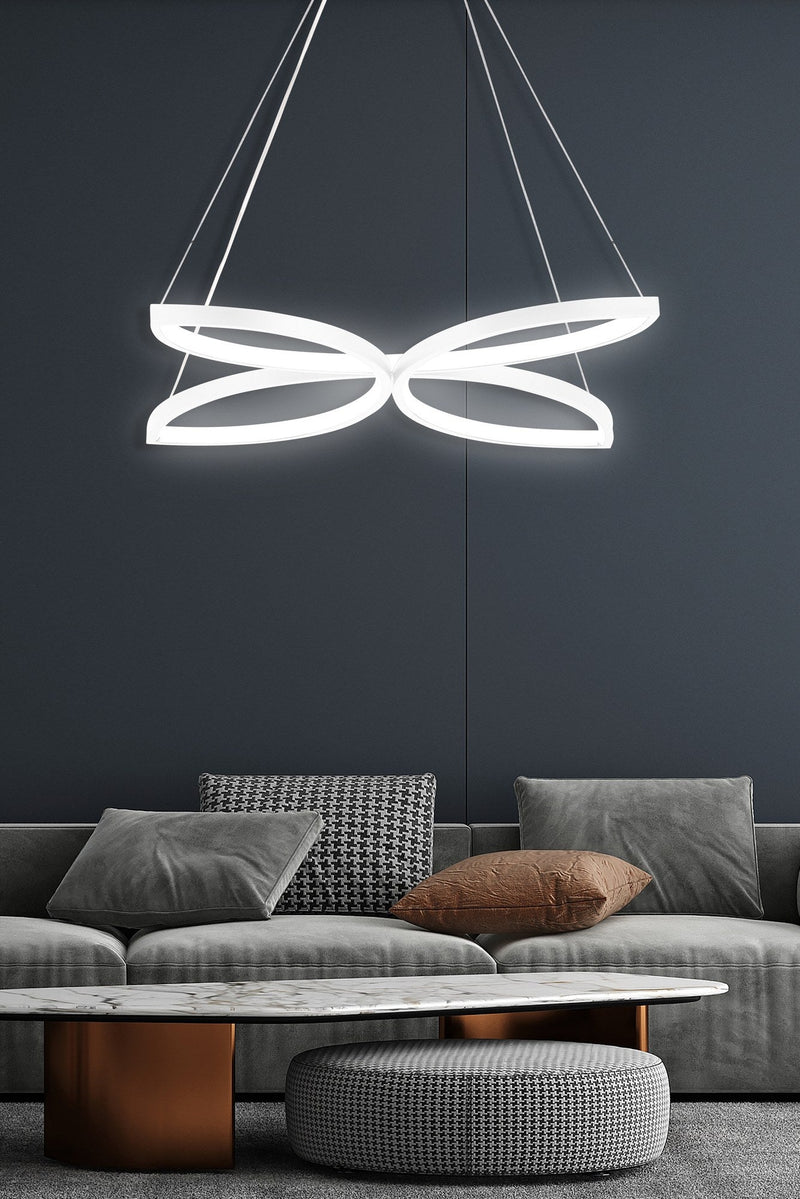 Lustră Asi Home Eriphos White-White, Alb
