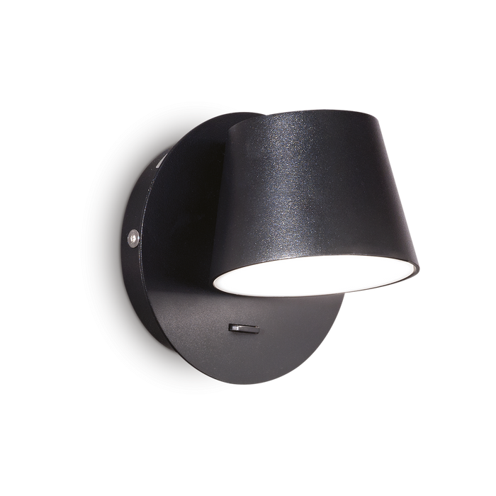 Aplica GIM Ideal Lux, LED 6W, Negru