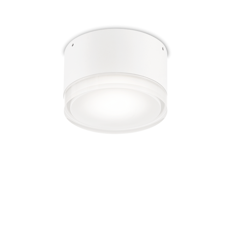 Plafonieră Ideal Lux Urano, Alb, 1xGX53, Ø12 cm