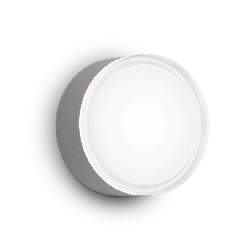 Plafonieră Ideal Lux Urano, Antracit, 1xGX53, Ø16 cm