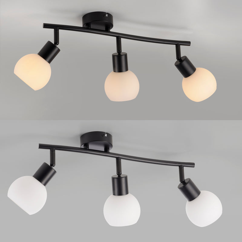 Plafoniera Paul Neuhaus LOKI 3xE14 Negru