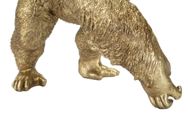 Veioză Mauro Ferretti Gorilla, Auriu, 22x40 cm