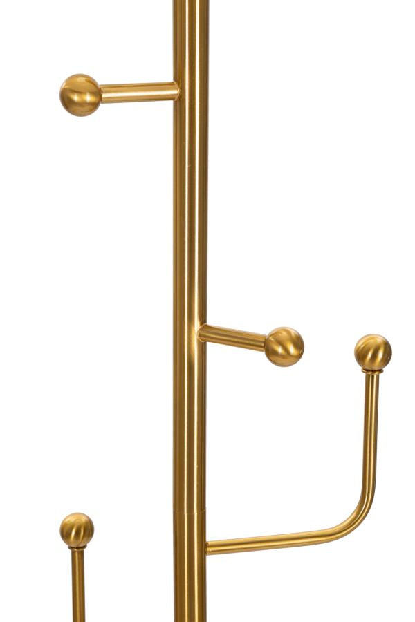 Lampadar Mauro Ferretti, Auriu/Alb, Ø41 cm