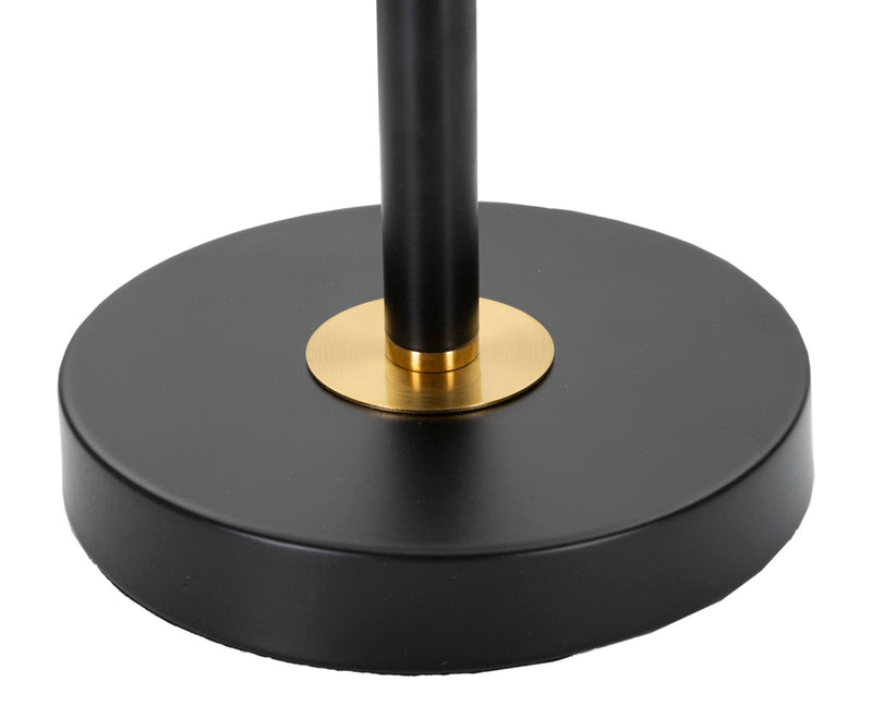 Veioză Mauro Ferretti Levels, Negru/Auriu, Ø25 cm
