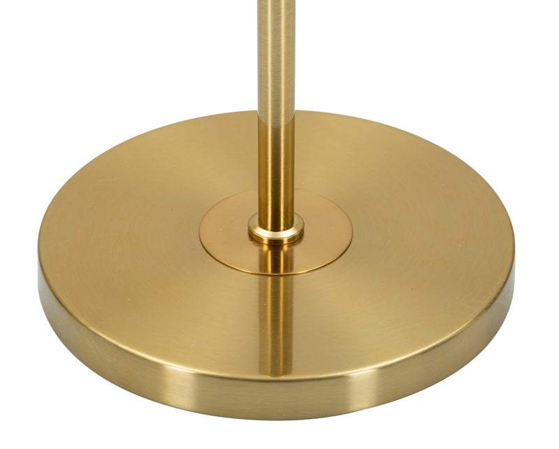 Lampadar Mauro Ferretti Coin, Auriu/Alb, Ø40 cm