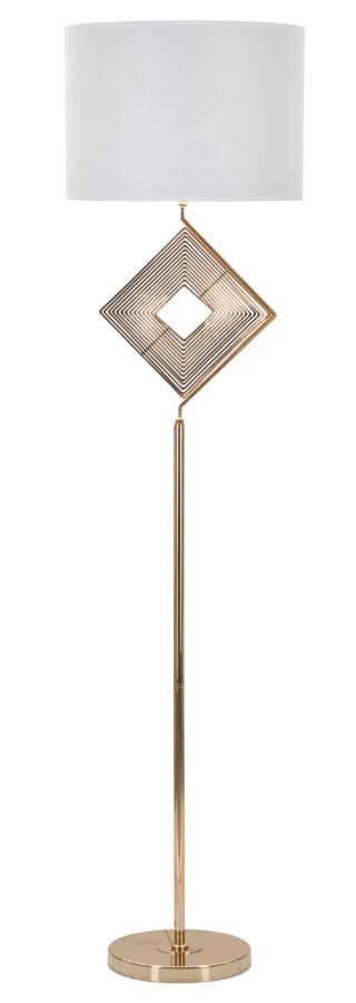 Lampadar Mauro Ferretti Move Ø, Auriu/Alb, 40x161 cm