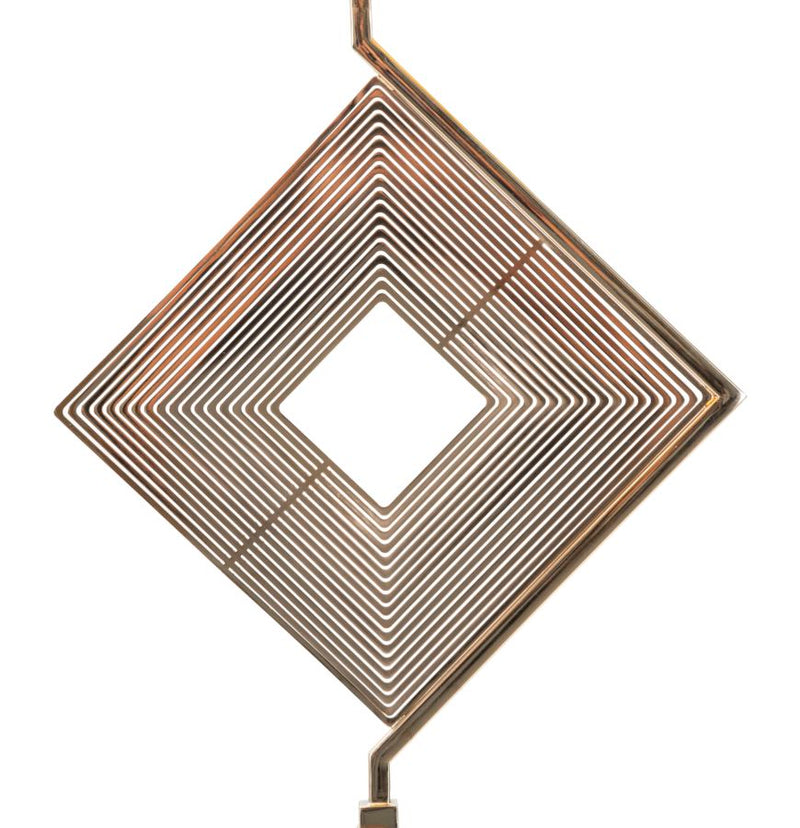 Lampadar Mauro Ferretti Move Ø, Auriu/Alb, 40x161 cm