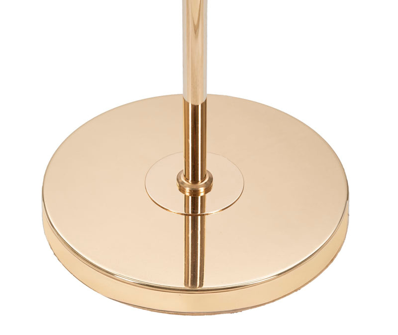 Lampadar Mauro Ferretti Subțire, Auriu/Roz, Ø50 cm