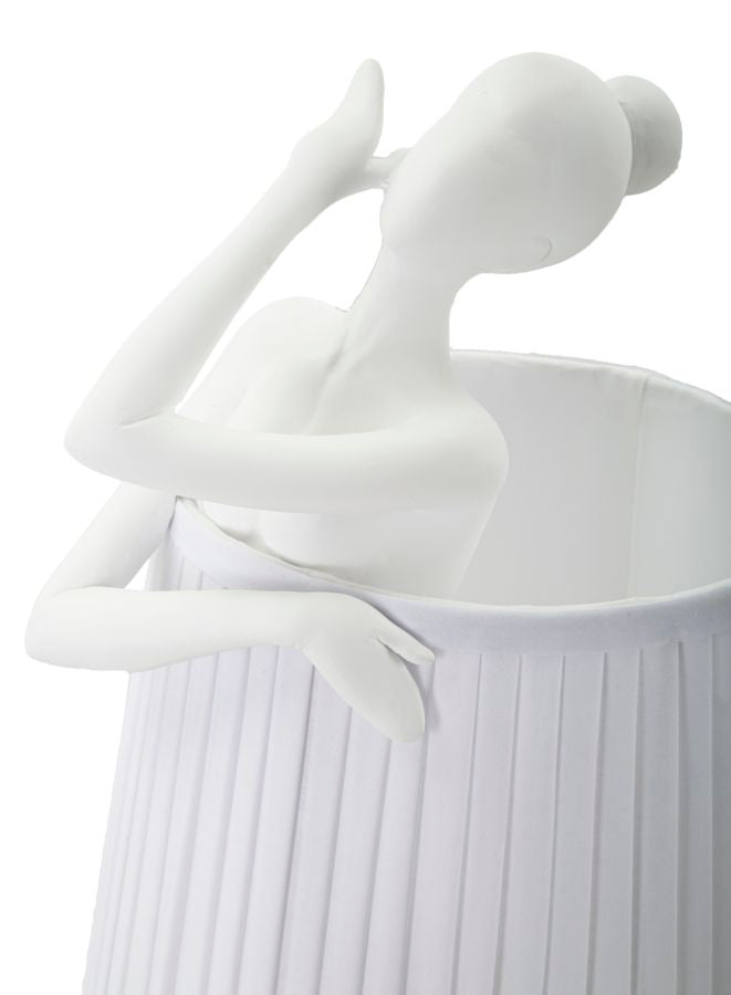 Veioză Mauro Ferretti Ballet, Alb, Ø29 cm