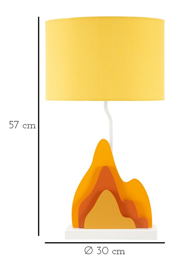 Veioză Mauro Ferretti Color, 30x57 cm
