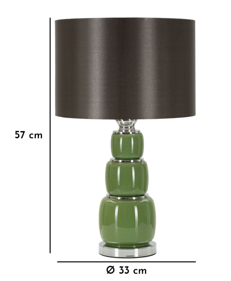 Veioză Mauro Ferretti Eva Three, Alb/Gri, Ø32 cm