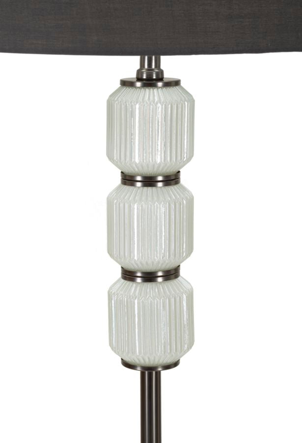 Lampadar Mauro Ferretti Bright One, Alb/Gri, Ø42 cm