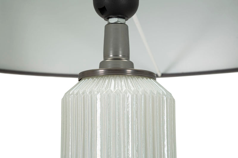 Lampadar Mauro Ferretti Bright One, Alb/Gri, Ø42 cm