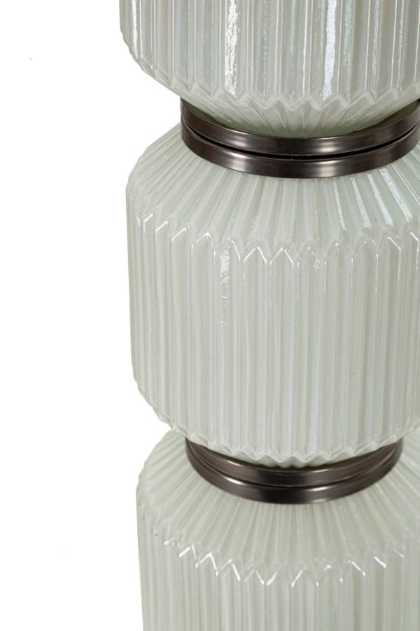 Lampadar Mauro Ferretti Bright One, Alb/Gri, Ø42 cm