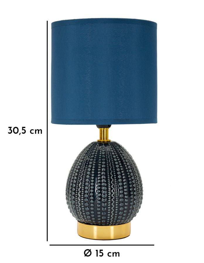 Veioză Mauro Ferretti Flavi, Albastru, Ø15 cm