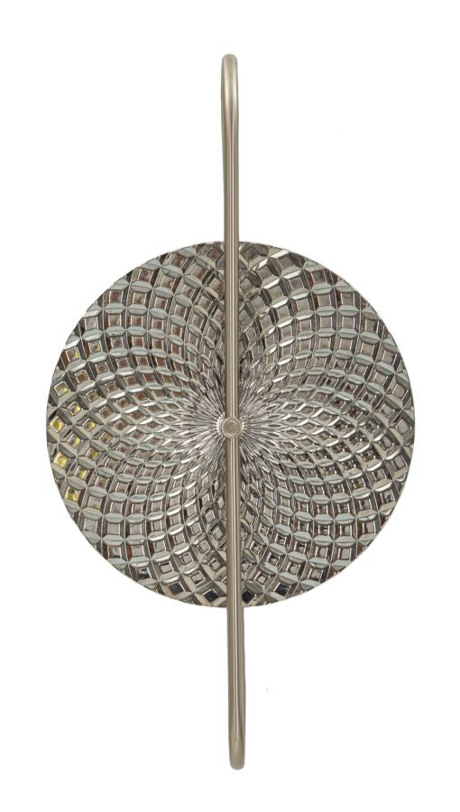 Aplică Mauro Ferretti Silvery, Argintiu, 28x54 cm