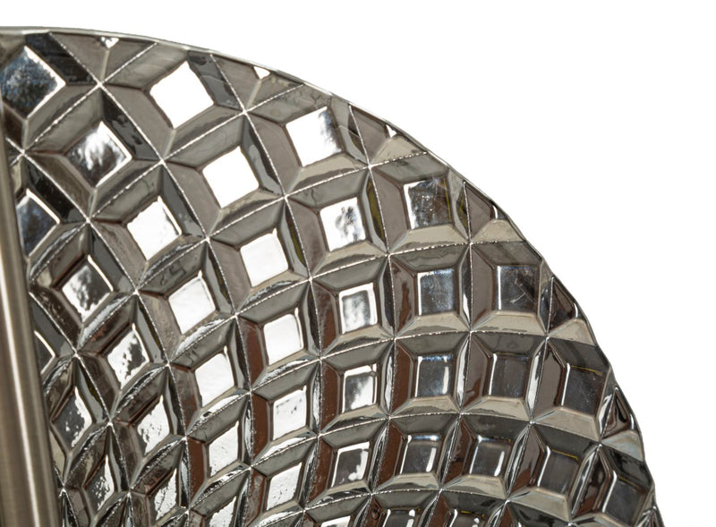Aplică Mauro Ferretti Silvery, Argintiu, 28x54 cm
