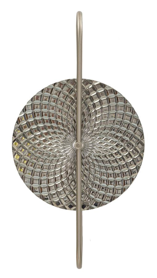 Aplică Mauro Ferretti Silvery, Argintiu, 28x54 cm