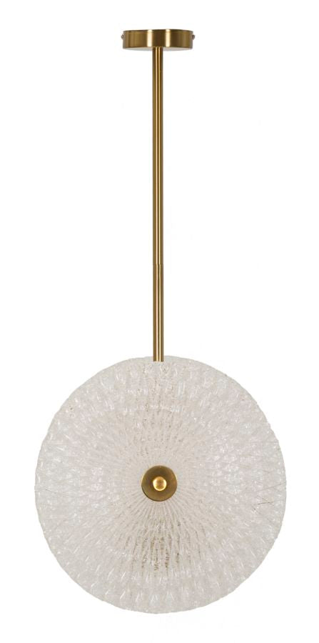 Plafonieră Mauro Ferretti, Auriu/Alb, 35x80 cm